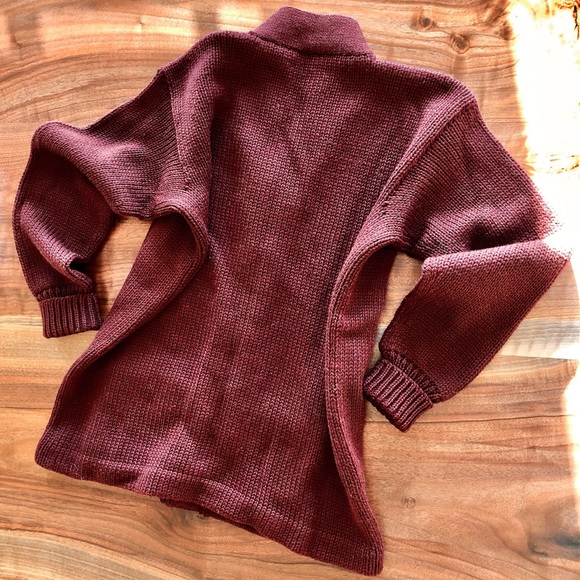 ❌SOLD❌ Shaker Knit Sweater Varsity Letterman Cardigan! - Picture 10 of 16